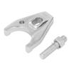 Distributor Clamp Chrome Billet Aluminum Hold Down Clamp with Bolt Replacement for CHEVY DISTRIBUTORS V8 V6