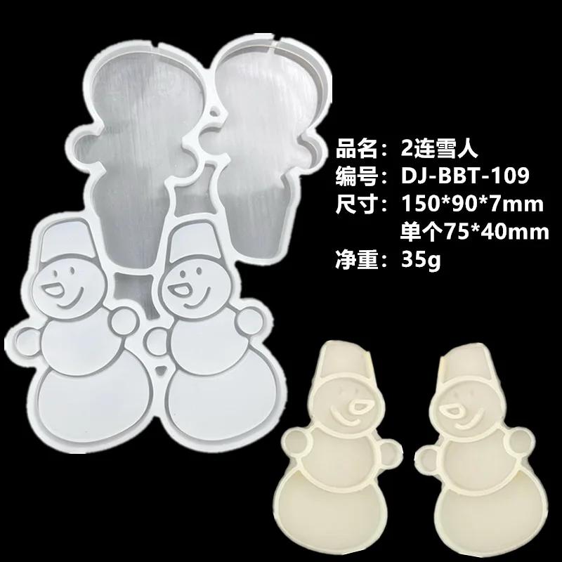 Silicone Lollipop Molds Round Heart Star Rabbit Shape Candy Mold Cake Topper Decorating Tools Chocolate Biscuit Baking Mould