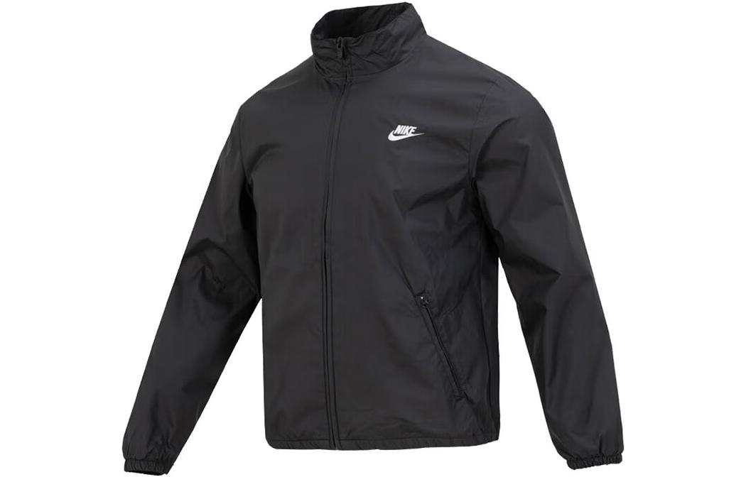 Nike Club Jackets Men s Black Stand Collar Moderate Other DX0673-010 L