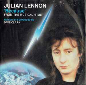 

7inch Record JULIAN LENNON - Because EMI5538 EMI 1985 UK Rock Used