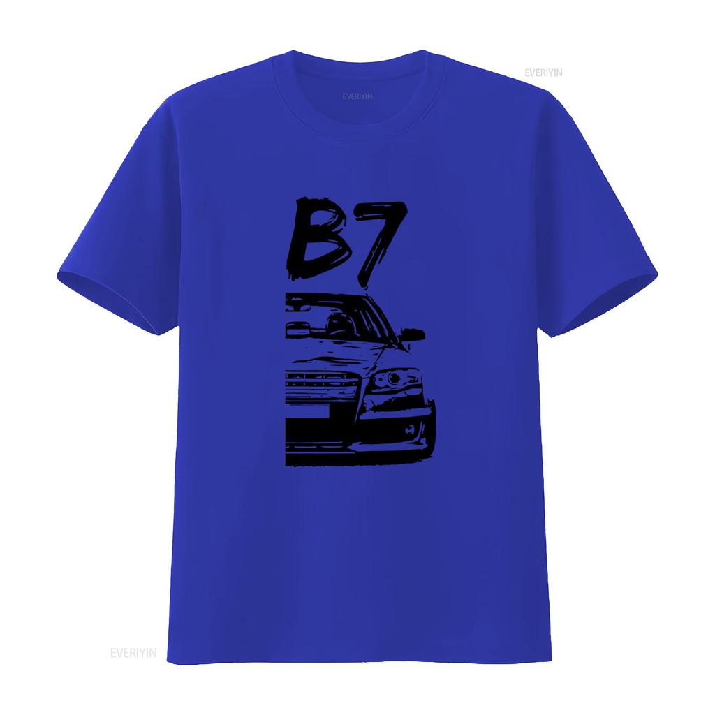 A4 B7 2004 2008 T Shirt New Dtg Print Logo Amazing Adult Car Lovers Design Natural Cotton for Men and Women Vintage Washed
