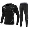 2024 Unisex Quick-Dry Long Sleeve Sportswear Set for Spring/Autumn - Fitness & Outdoor Basketball Base Layer