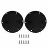 2pcs set Non-Slip Surface Round Deck Hatch 180 Degree Opening Boat Hatch Cover  Marine Yacht Access