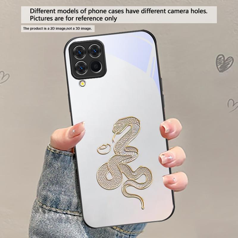 Xuanjin Secret Pattern For Samsung Galaxy A30 A31 A32 A33 A34 A35 A42 A30s A20 A25 A26 A51 A56 A54 A72 A73 70 Glass Phone Case
