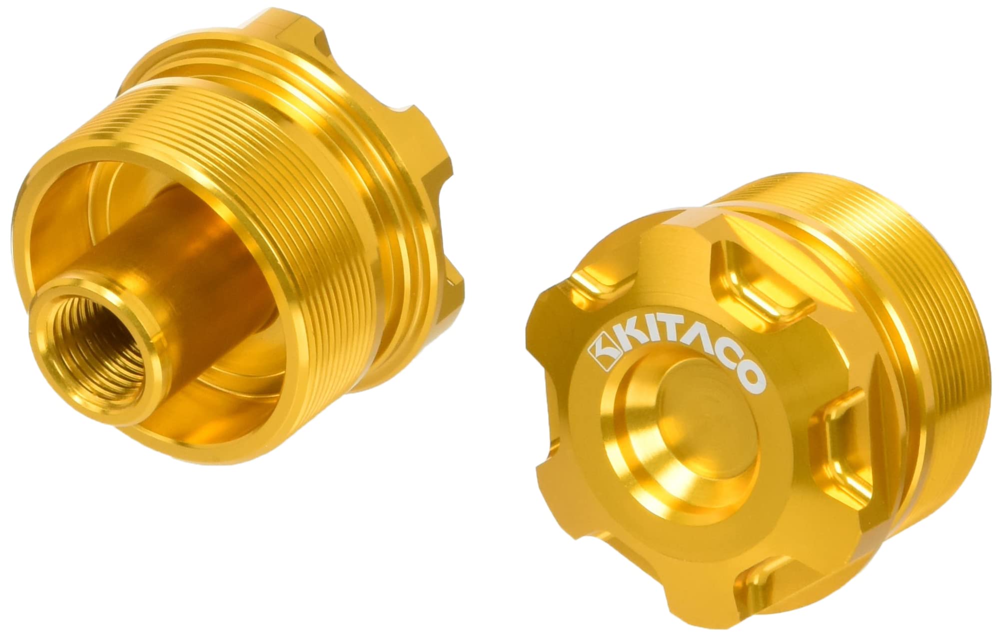 

Kitaco Front Fork Bolt Set (Honda Type 1) Gold Grom (JC92) Monkey 125 (JB02/JB03/JB05) Dax 125 (JB04) 502-1001070 M10 золотой