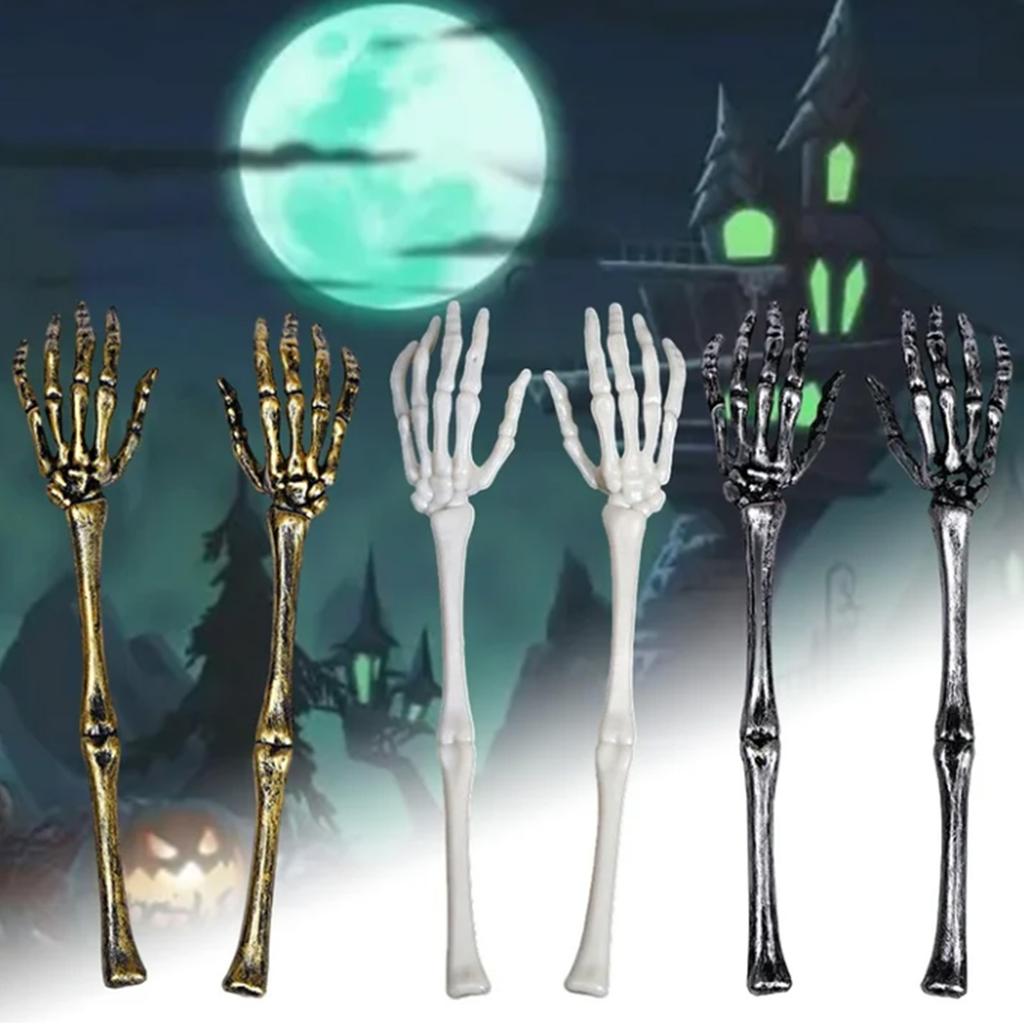 Plastic Skeleton Stakes, Skeleton Stakes, Skeleton Hands, Bones, Halloween Yard Signs, Outdoor Parties, Gardens
