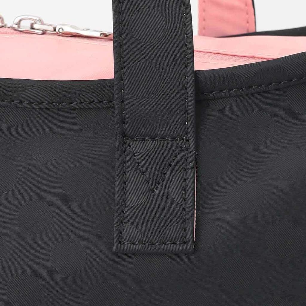 Shoulder Bag by Manami Konishi Polka Dots Active Shoulder Bag with Handle YK00503 Greige [Isaac] (26)