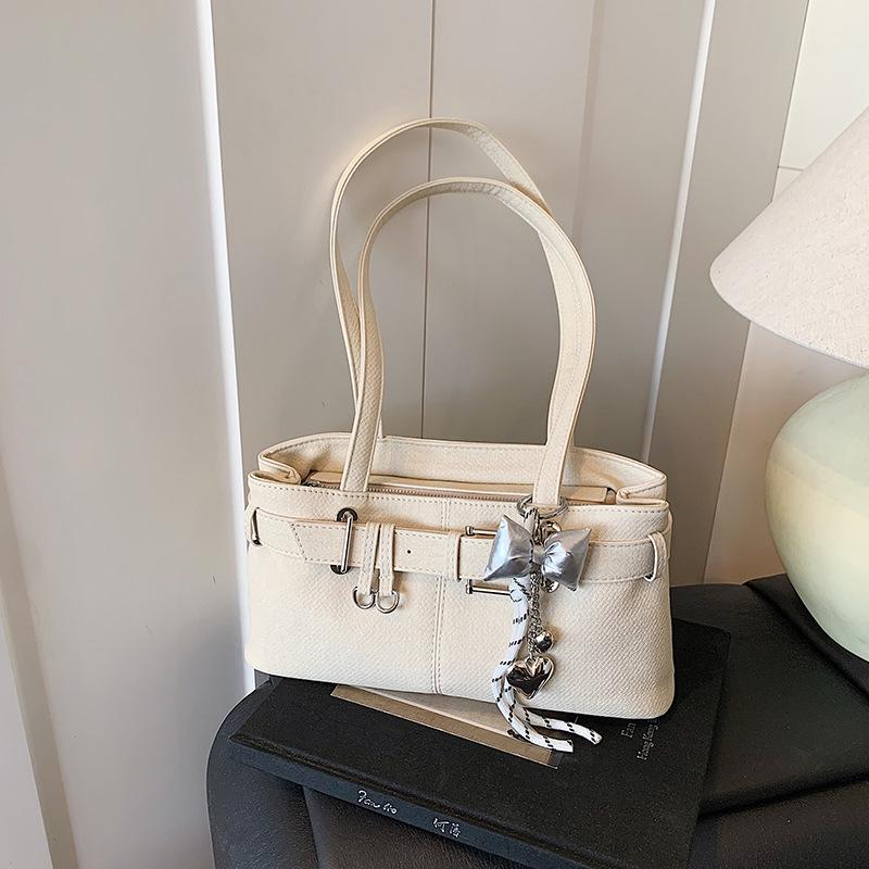Premium sense bucket bag women's summer new commuter armpit bag large capacity portable shoulder handbag