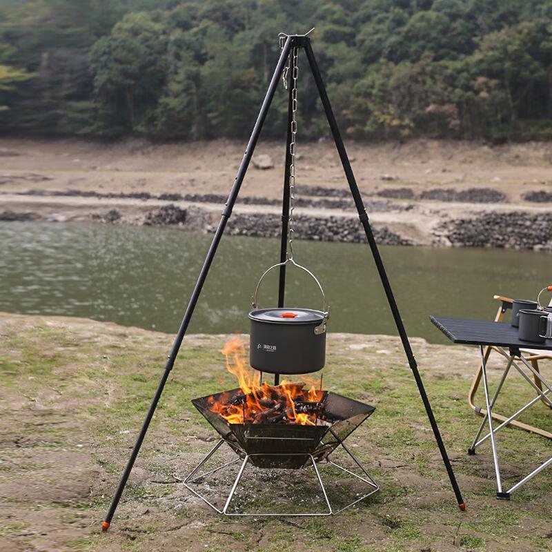 Portable Stainless Steel BBQ Firewood Stove