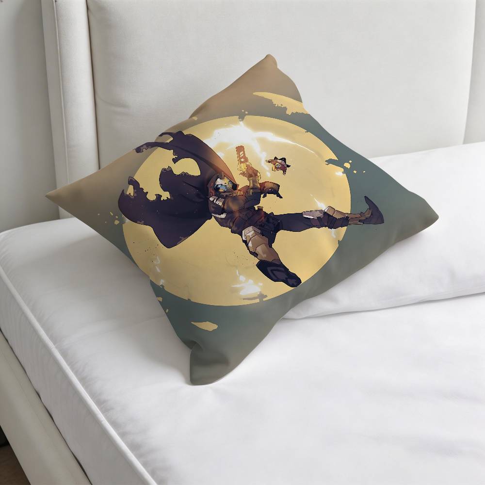 

Cayde Witness DDestiny Square Pillow Case Soft Decorative Throw Pillow Cover for Home Sofa Bed 30x30cm