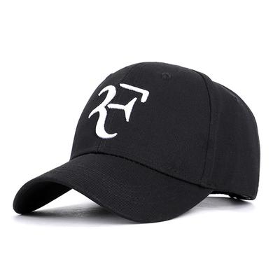 100% Cotton High Quality Tennis Star Roger Federer Cap 3D Embroidery Dad Baseball Caps Unisex Snapback Hat Movement Tennis Hats