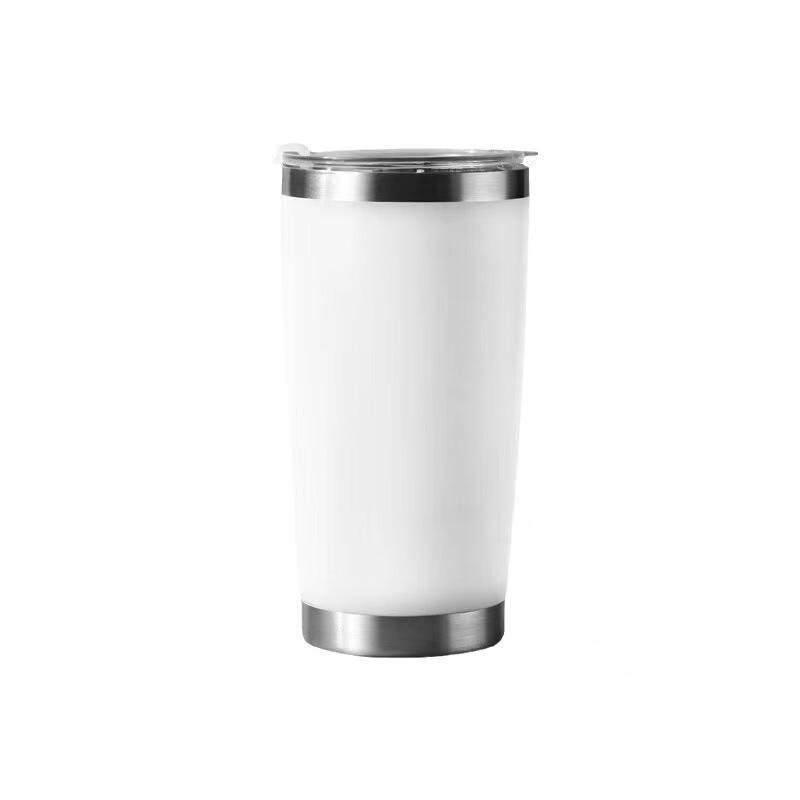 Stainless Steel Insulated Car Tumbler with Straw 20oz
