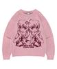 VIDEO JOCKEY Dokidoki Knit Sweater [Pink]