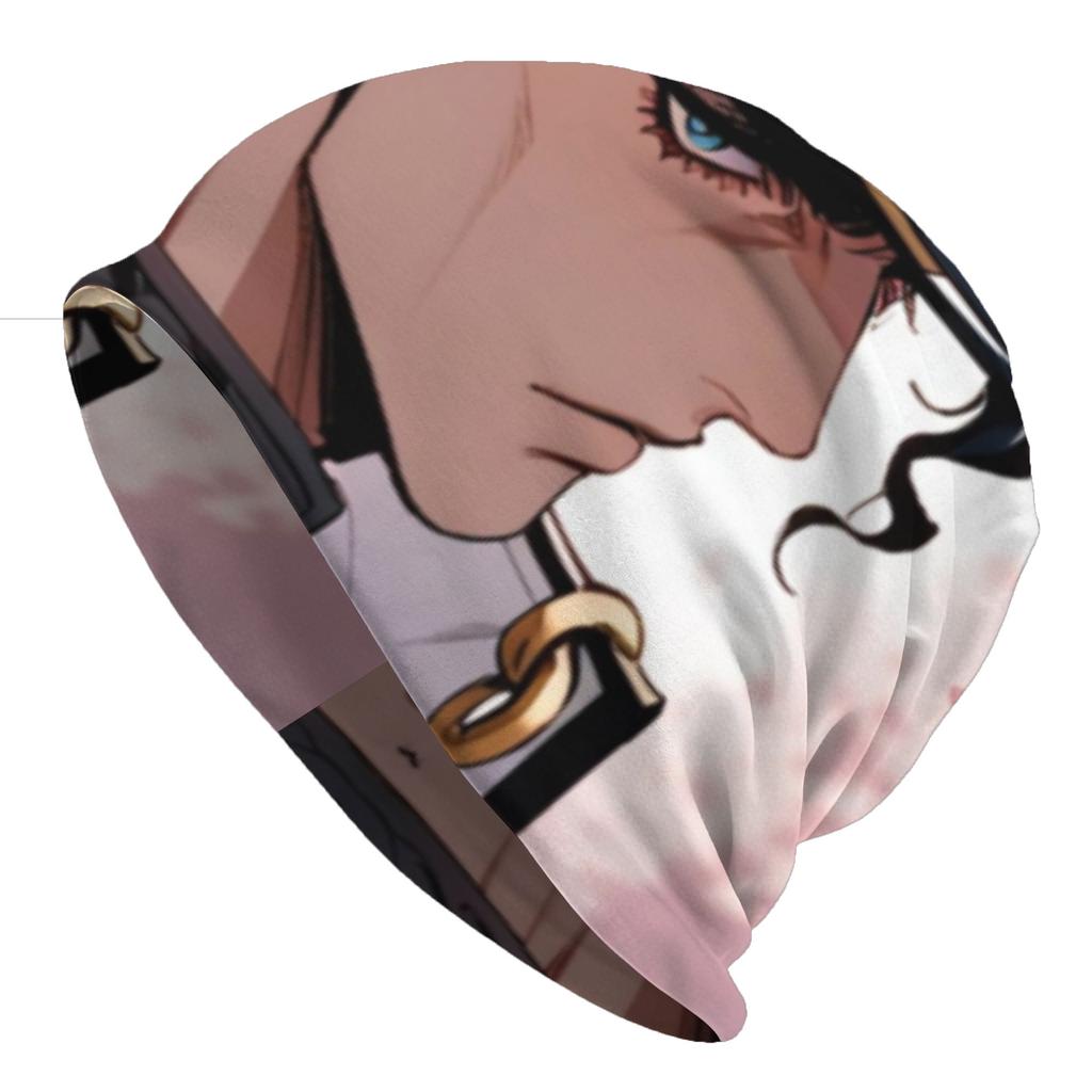 Bonnet Hats JoJo's Bizarre Adventure Men Women's Thin Hat Jotaro Kujo (2) Street Style Cap Hip Hop Skullies Beanies Caps