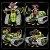 Moc 705Pcs 5 In 1 Creative Electric Rc Lunar Versatile Robot Model Assembly Diy Building Blocks Children'S Puzzle Toy Gift