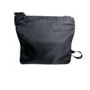 Prada Diagonally Hung Triangle Logo Shoulder Bag Nylon Black Unisex Used