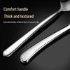 Elegant 304 Stainless Steel Dessert & Fruit Fork