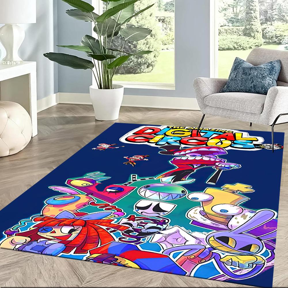 I tappeti quadrati a tema The Amazing Digital Circus sono un'ottima scelta per soggiorni, camere da letto, decorazioni per la casa e come regali.