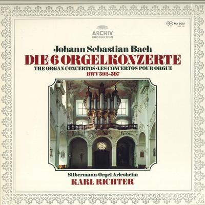 Płyta LP KARL RICHTER - Bach: Koncert Organowy MA5081 ARCHIV Japonia Obi Klasyczny Używany