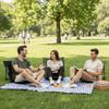 Comfortable Sitting Foldable Camping Chair Single Lazy Chair  Picnic Activities