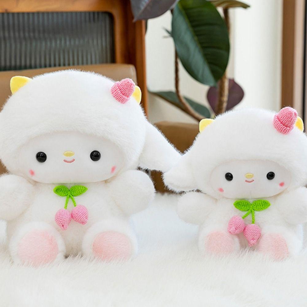 Fluffy Sheep Plush Doll Cartoon Animal Fluffty Doll Creative Lamb Plush Toy Home Decor