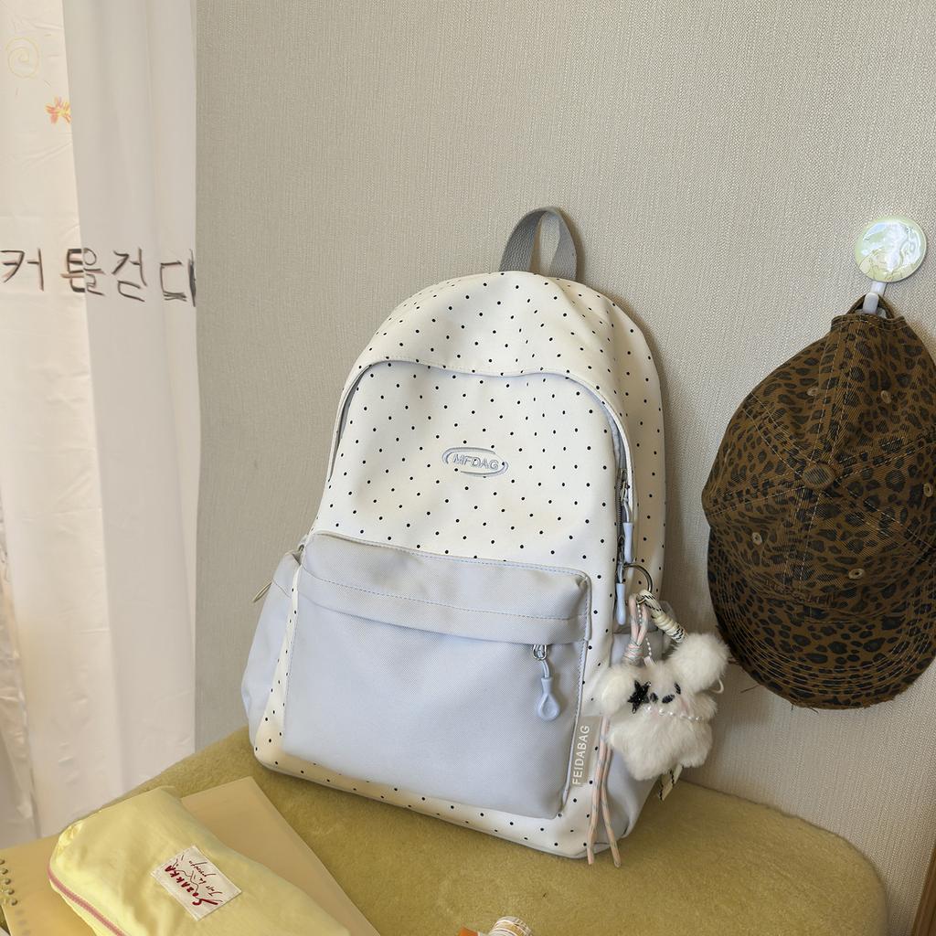 Schoolbag wholesale Japanese new high-value fresh and sweet cute star backpack junior high school students lightweight travel backpack