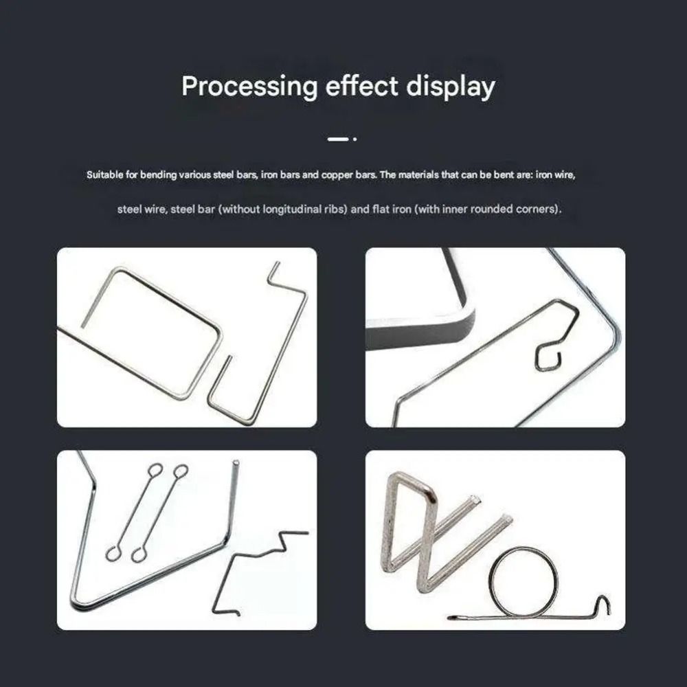 1-10 mm Capacity Heavy-duty Metal Wire Bending Tool Steel Bar Bending Tool  Steel Fabrication