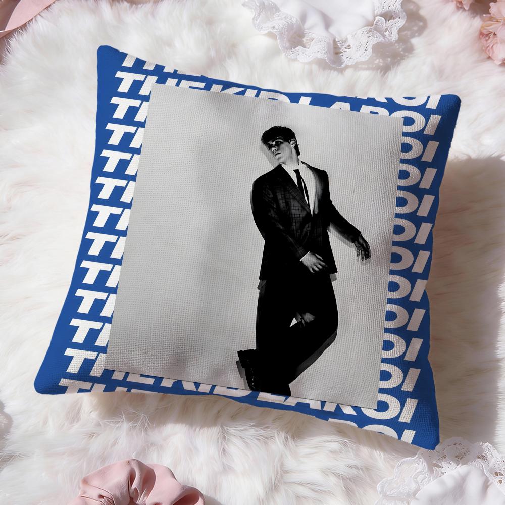 t-The Kid LaroI Cushion Cover Premium Comfort Reversible Pillow Cove -Two In One Design for Any Room & Car Interior