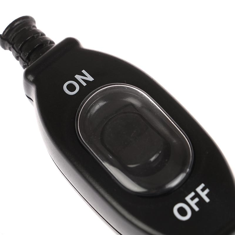 3A 250V Impermeabil Întrerupător în linie Întrerupător cu cablu Fir rotund Contact argintiu dublu