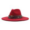 eBay European and American New Woolen Top Hat Minority Style Retro Big Brim Cm Jazz Hat
