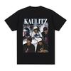 Tricou Grafic Rock Band Tokio Hotel Tom Kaulitz pentru Bărbați Îmbrăcăminte Hip Hop Punk Gothic Tricou Bumbac Supradimensionat Mânecă Scurtă