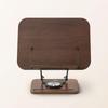 Desktop Reading Stand Adjustable Rotating Book Holder Wooden for Desk, Classroom
