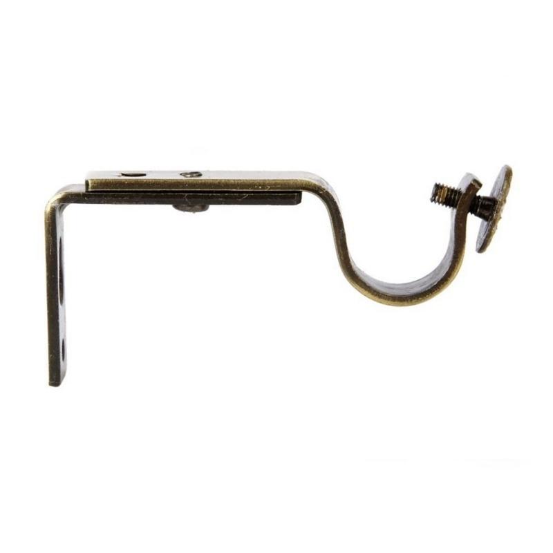 Crossbar Curtain Rods Wall Hooks Rack Organizer Adhesive Stickers Towel Curtain Rod Bracket