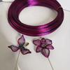 1M Handwoven Mesh Hair Accessory Bohemian Hair Clip for Thick Hair Copper-Plated Steel Hair Clip Copper Jewelry Accessories