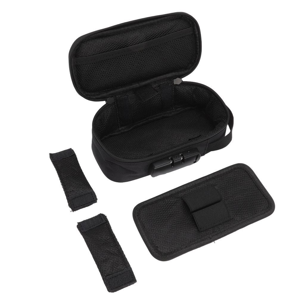 Smoking Set Bag Oxford Cloth Activated Carbon Deodorant with Password Lock Smoking Set Organizer
