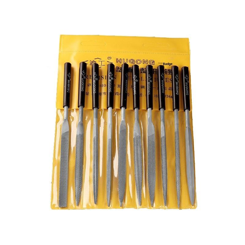 10Pcs/Set Metal Needle File Set Wood Rasp Metal Polishing Hand Filetools Steel Rasp Needl Filing For Metal Glass Stone Wood Carv