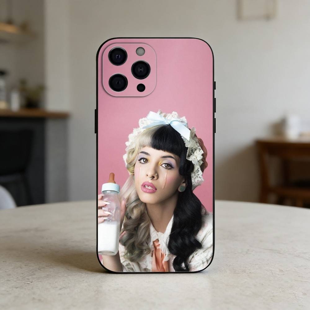 M-Melanie Martinez Phone Case Silicone black Soft For IPhone 17,16,15,14,13,12,11,SE,Plus Pro Max