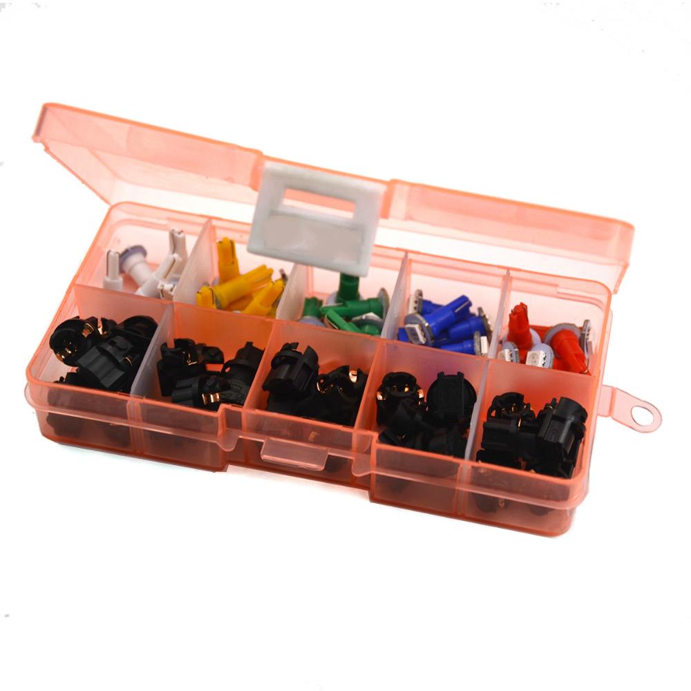 30/set 1SMD 5050 Led T5 Car Motorcycle Instrument Panel Cluster Gauge Dash Light