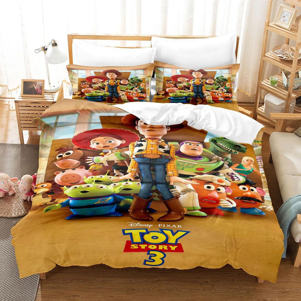 Printed Three-Dimensional 3D Digital Home Textile Three-Piece Children'S Home Textile Kit