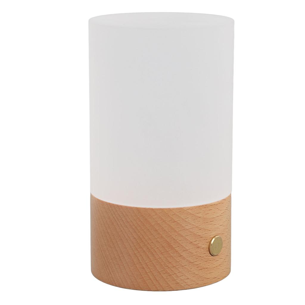LED Table Lamp 3000K Warm Light Touch Control Stepless Dimming USB Charging Portable Bedside Night