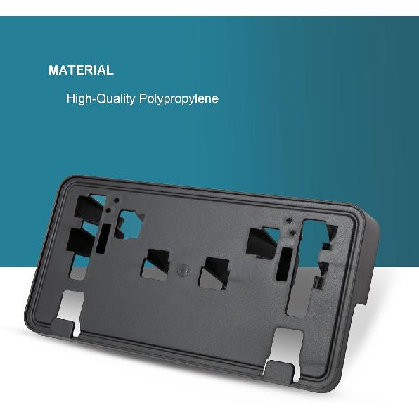 Front Bumper License Plate Bracket Holder For    Ford F-150 F150 F 150 Replacement For ML3Z-17A385-BB FO1068187,(May Not Fully Fit Your Model. See