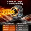 2026 New T-REX3 1100mAh Battery SmartWatch 10ATM Waterproof GPS Bluetooth Call 1.7" AMOLED HD Sports Flashlight Smart Watch Men