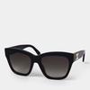 [Celine] Óculos de Sol Quadrados Triomphe 09 CL40253I 01F 55 Preto