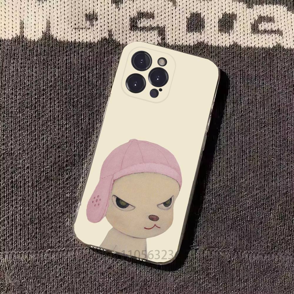 Y-Yoshitomos Art N-Nara Handyhülle für iPhone 11Pro 13 12 11 Pro Max 16e 17 Air 16 15 14 Plus 11ProMax