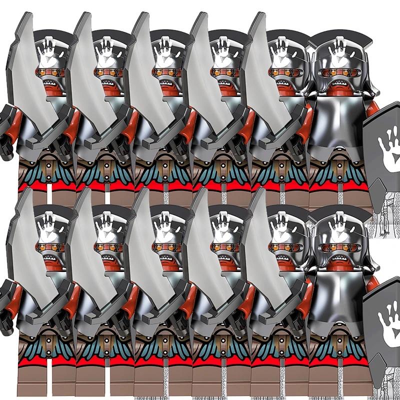 Soldat Medieval Legiune Minifigurină Bloc de Construcție Asamblare Jucării