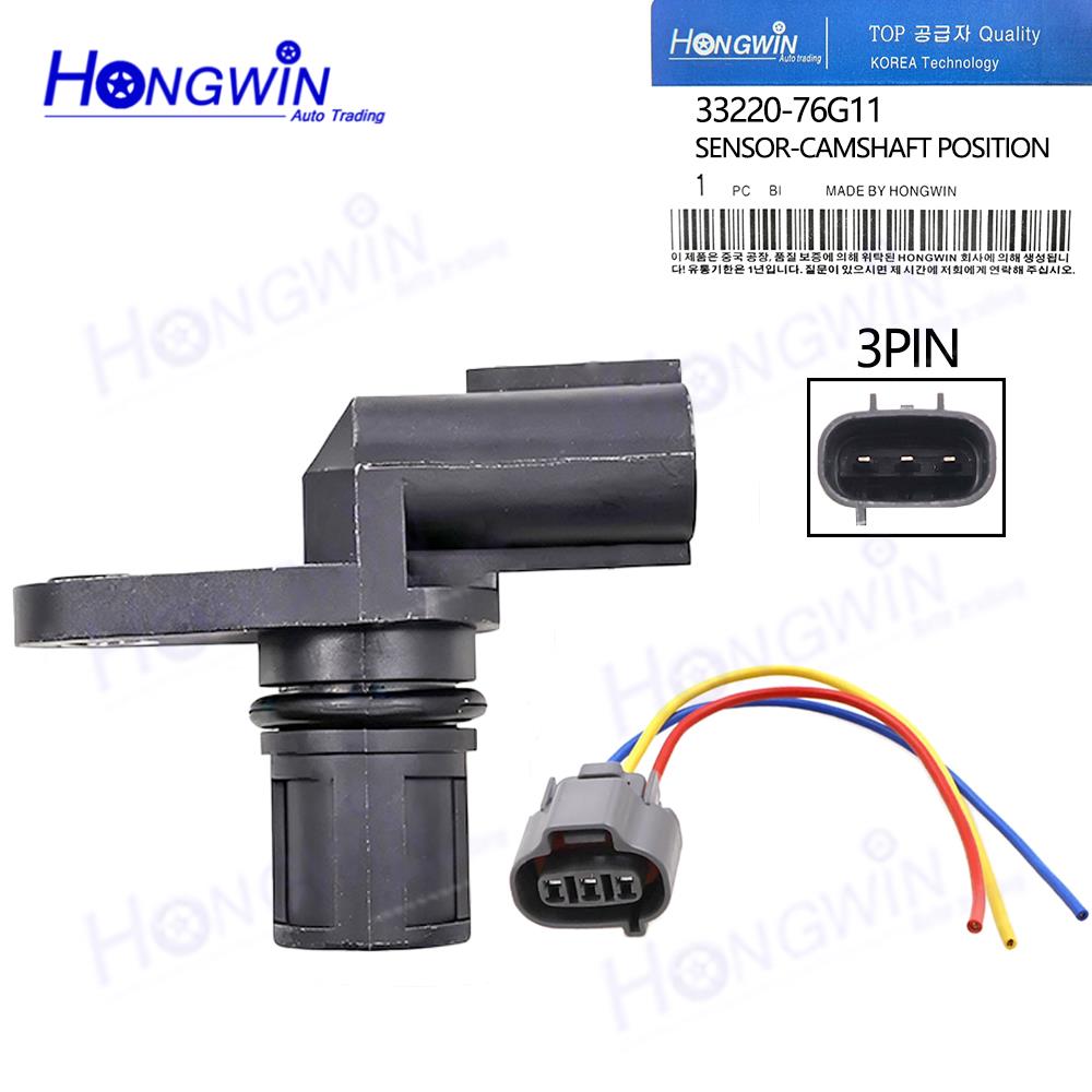 33220-76G11 33220-76G10 ADK87207 K390-06 Camshaft Position Sensor For Suzuki Ignis 2000-2003 Jimny 2005-2018 Liana 2002-2018 SET X1