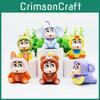 Crayon Shin Chan Und Capybara Tier Elefant Fuchs Frosch Koala Styling Modell Set