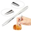 3Pcs Pet Flea Treatment Tick Removal Tools Set Stainless Steel Fork Tweezers Clip Set for Dog Cat