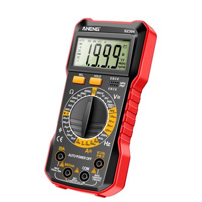 ANENG SZ304 Multifunctionele 1999 Counts Digitale Multimeter True RMS Handheld Hoge Precisie Tester