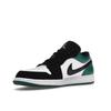 Air Jordan 1 Low Mystic Green Unisex Sneakers White Black-Mystic-Green 553558-113